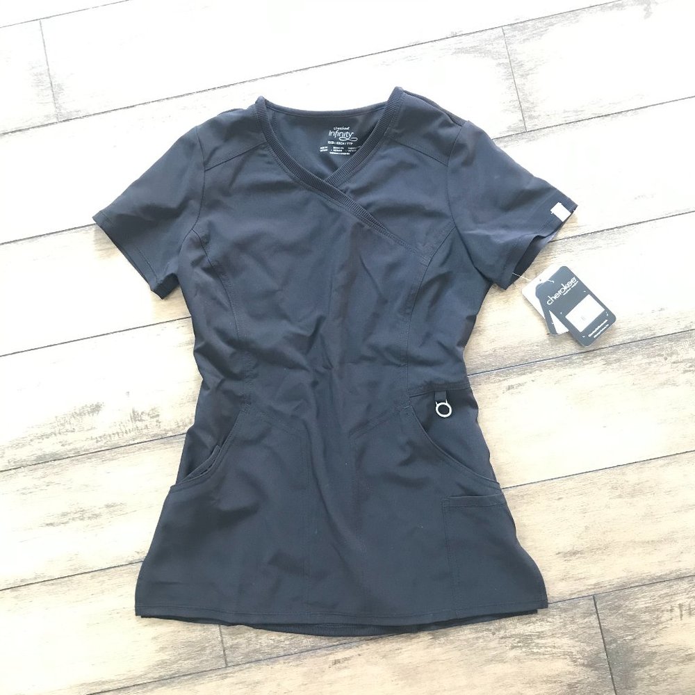 Xfinity Antibacterial Scrub Top by Cherokee